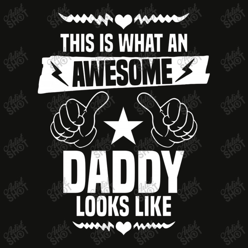 Awesome Daddy Looks Like Scorecard Crop Tee by sugirah | Artistshot