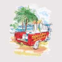 Beach Car Sunset Pocket T-shirt | Artistshot