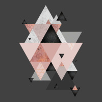 Geometric Compilation In Rose Gold And Blush Pink Vintage T-shirt | Artistshot