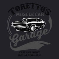 Toretto's Muscle Car Garage Lts 1 Unisex Sherpa-lined Denim Jacket | Artistshot