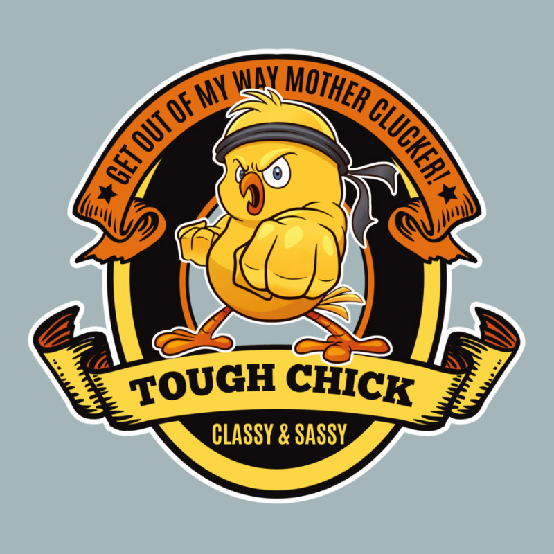 Tough Chick Get Out Of My Way Mother Clucker Unisex Sherpa-lined Denim Jacket | Artistshot