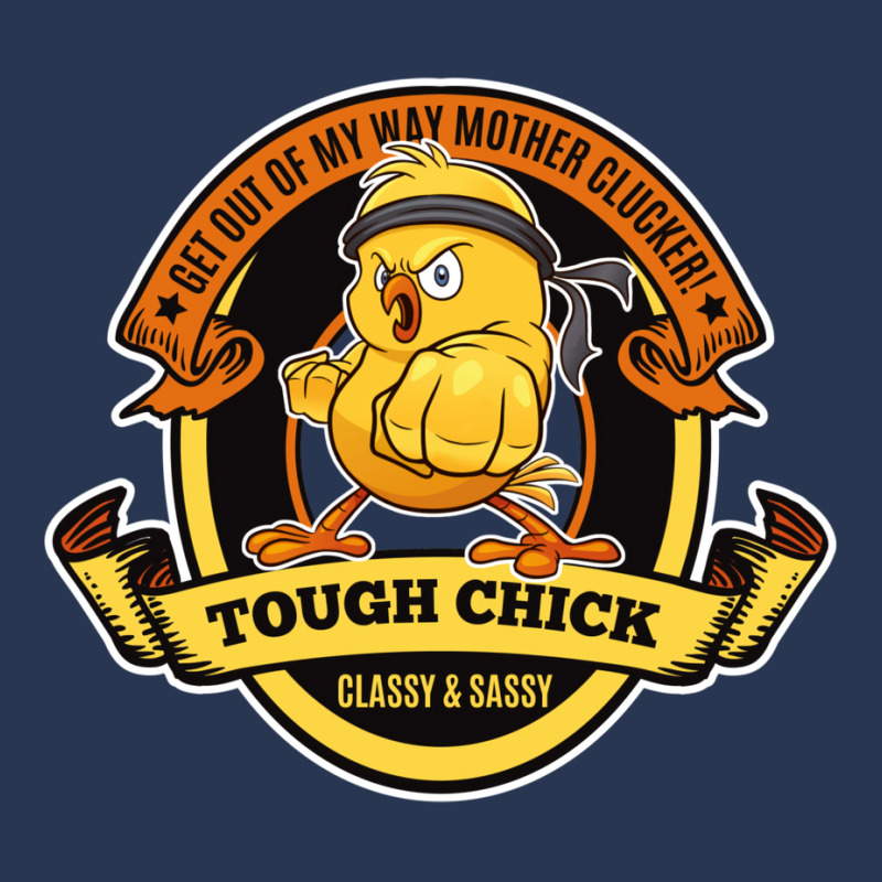 Tough Chick Get Out Of My Way Mother Clucker Men Denim Jacket | Artistshot