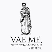 Classical Latin Quote   Vae Me, Puto Concacavi Me!   Seneca T Shirt T-shirt | Artistshot