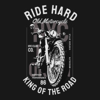 Ride Hard Old Motorcycle Flannel Shirt | Artistshot