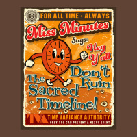 Tva Miss Minutes Retro Poster T-shirt | Artistshot