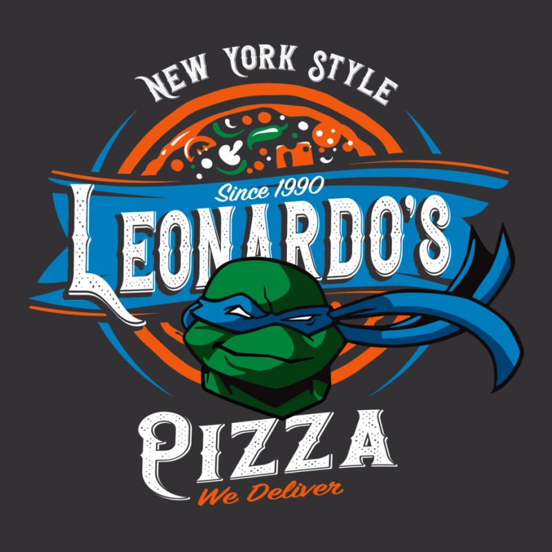 Leonardo's New York Style Pizza Vintage Hoodie by hotheserosq | Artistshot