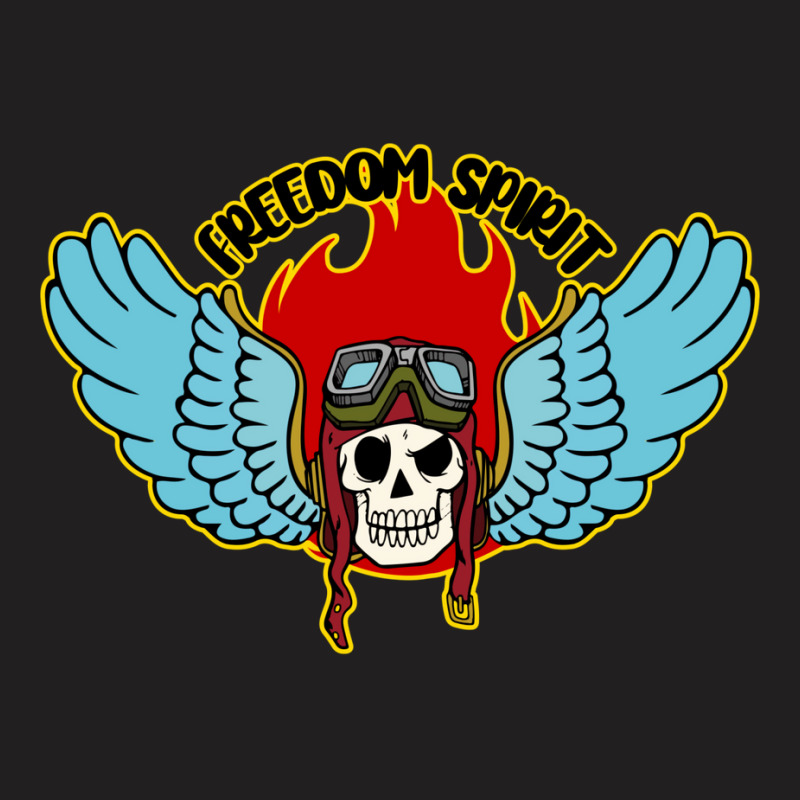 Freedom Spirit T-Shirt by glealcongerj | Artistshot