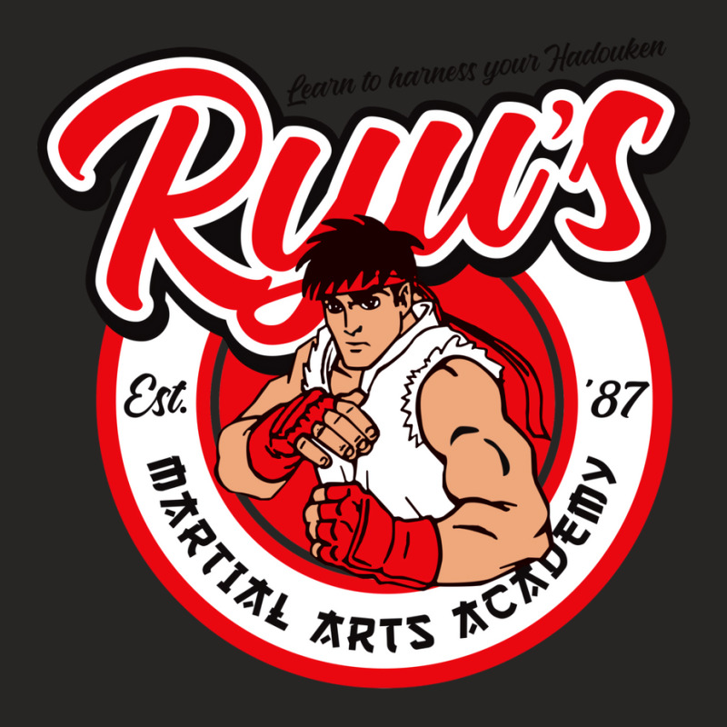 Ryu's Martial Arts Academy Ladies Fitted T-Shirt by vilykinuef | Artistshot