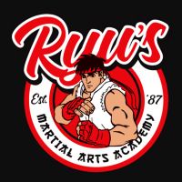 Ryu's Martial Arts Academy Crop Top | Artistshot