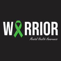 Mental Health Awareness Green Ribbon T-shirt | Artistshot