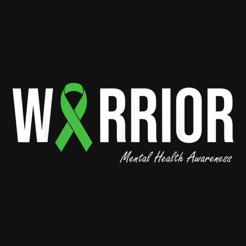 Mental Health Awareness Green Ribbon Graphic T-shirt | Artistshot