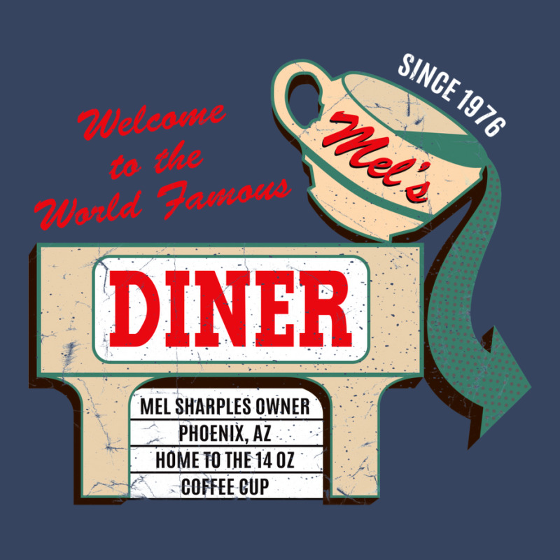 Mel's Diner Worn Exclusive T-shirt by uezawataish2 | Artistshot