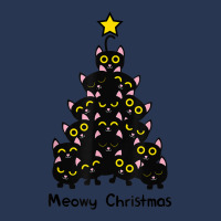 Meowy Cat Christmas Tree Shirt Men Women T Shirt Plus Size Men Denim Jacket | Artistshot