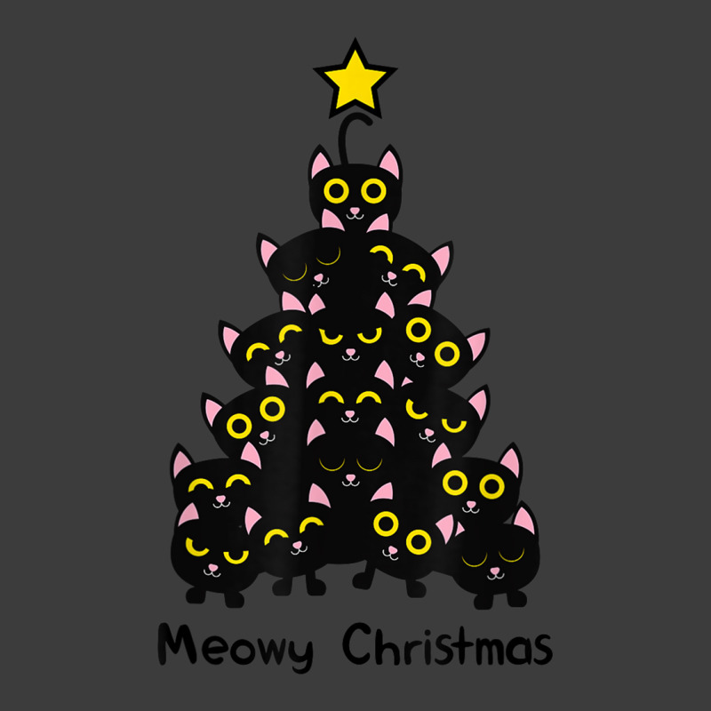 Meowy Cat Christmas Tree Shirt Men Women T Shirt Plus Size Men's Polo Shirt | Artistshot