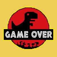 Game Over Video Dino Park No Internet Signal Graphic T-shirt | Artistshot