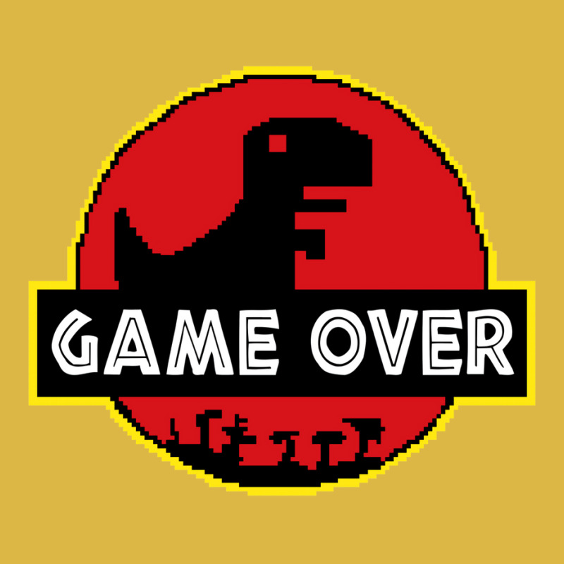 Game Over Video Dino Park No Internet Signal Classic T-shirt by glealcongerj | Artistshot