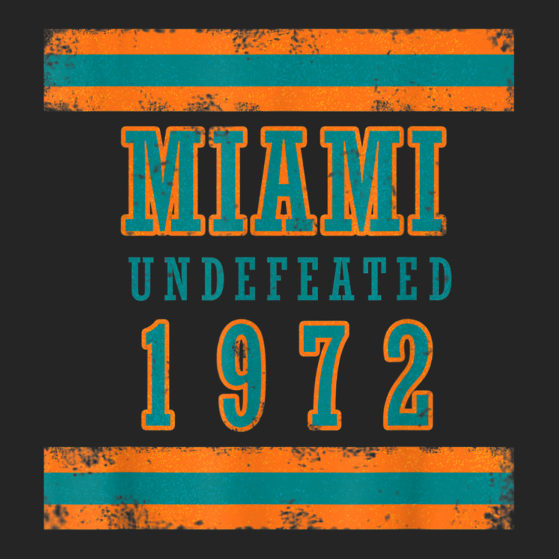 Miami Undefeated 1972 Shirt Vintage Sports Tee Unisex Hoodie | Artistshot