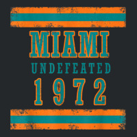 Miami Undefeated 1972 Shirt Vintage Sports Tee Crewneck Sweatshirt | Artistshot