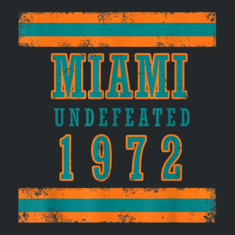 Miami Undefeated 1972 Shirt Vintage Sports Tee Crewneck Sweatshirt | Artistshot