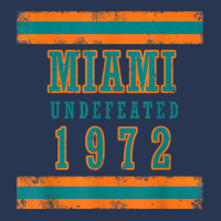 Miami Undefeated 1972 Shirt Vintage Sports Tee Men Denim Jacket | Artistshot