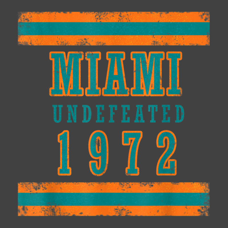 Miami Undefeated 1972 Shirt Vintage Sports Tee Vintage T-shirt | Artistshot