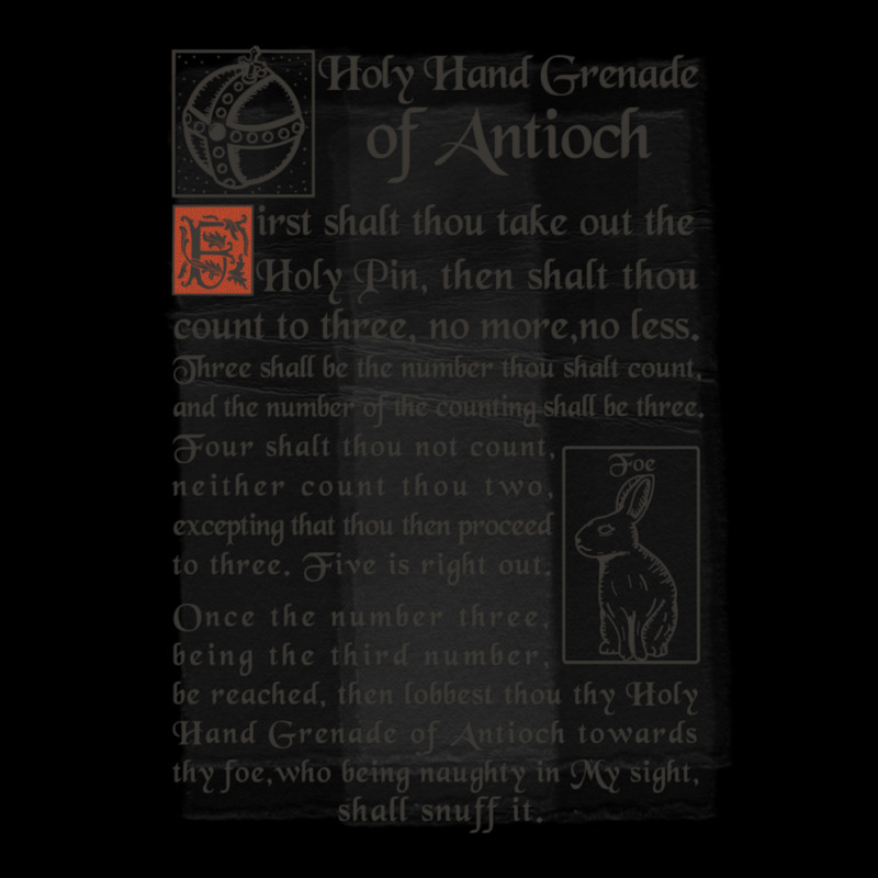 Holy Hand Grenade Script Unisex Jogger | Artistshot