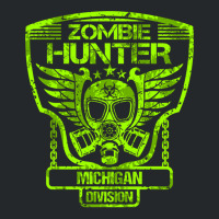 Michigan Zombie Hunter Hoodie Crewneck Sweatshirt | Artistshot