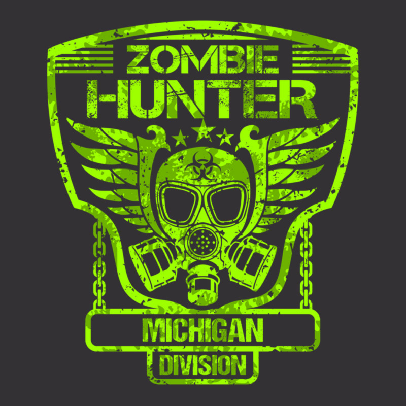 Michigan Zombie Hunter Hoodie Vintage Short | Artistshot