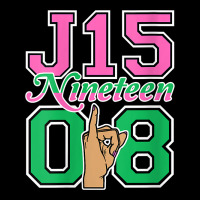 Womens J15 Nineteen 08 Founder's Day Aka Women Hand Sign V Neck T Shir V-neck Tee | Artistshot