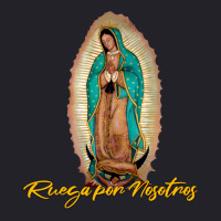 Virgen De Guadalupe Ruega Por Nosotros Unisex Sherpa-lined Denim Jacket | Artistshot