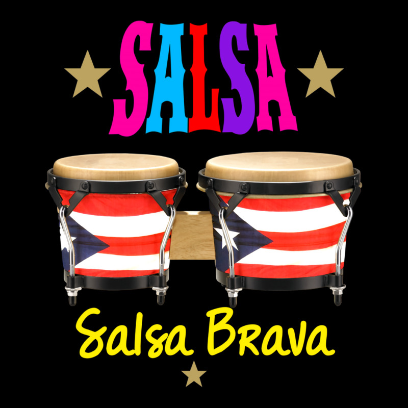 Bongos Puerto Rico Salsa Salsa Brava Fleece Short | Artistshot