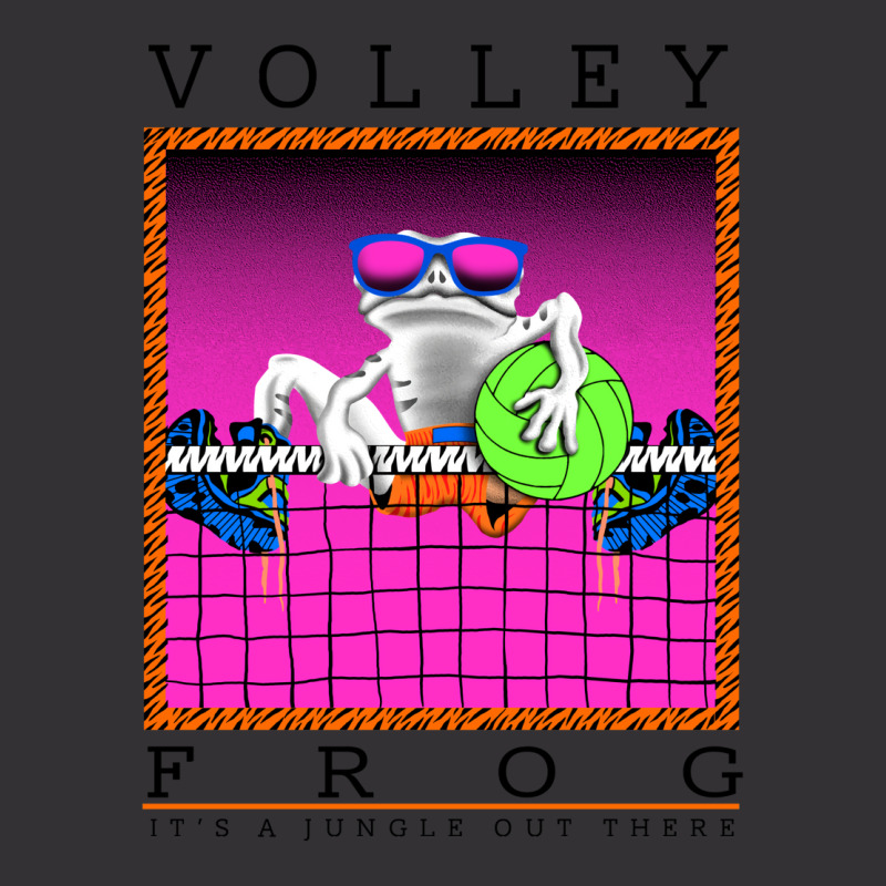 Volley Frog Vintage Hoodie | Artistshot