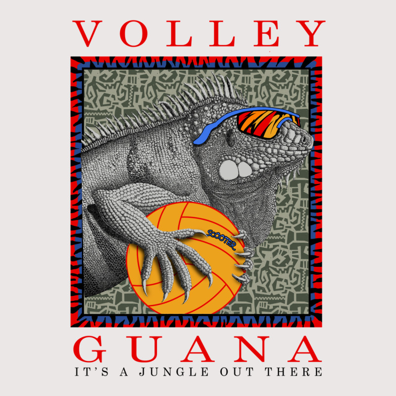 Volley Guana Iguana Pocket T-shirt | Artistshot