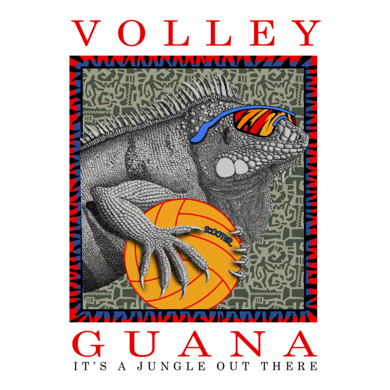 Volley Guana Iguana 3/4 Sleeve Shirt | Artistshot