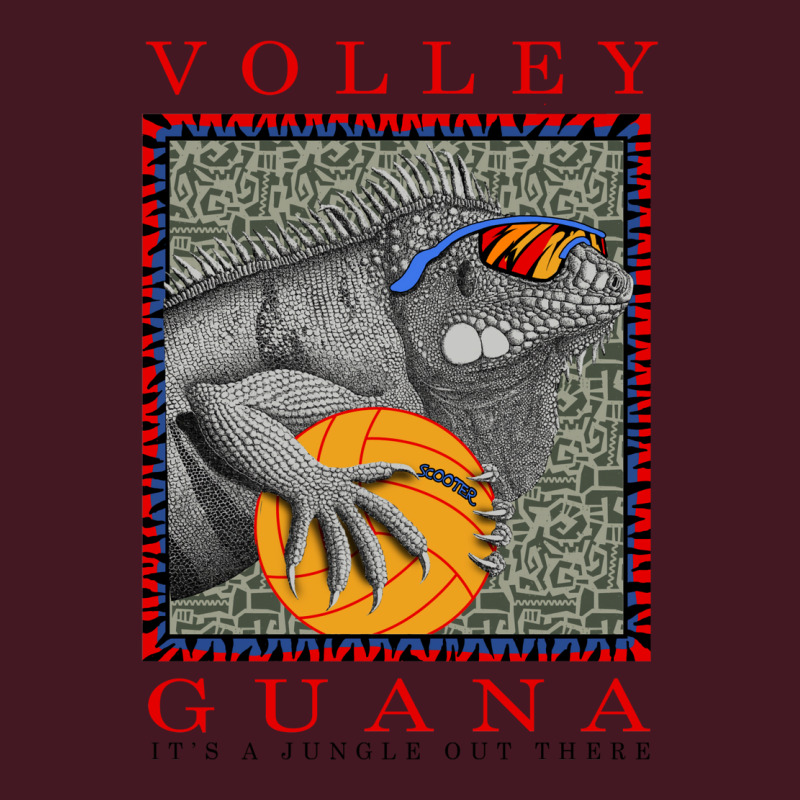 Volley Guana Iguana Unisex Hoodie | Artistshot