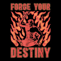 Forge Your Destiny Iron Forging Backyard Blacksmith Forging T Shirt Cropped Sweater | Artistshot