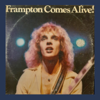 Frampton Comes Alive Album Cover Photograph Men Denim Jacket | Artistshot