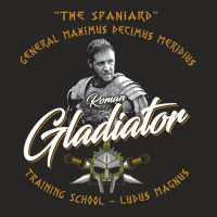 The Spaniard Roman Gladiator School Ladies Fitted T-shirt | Artistshot