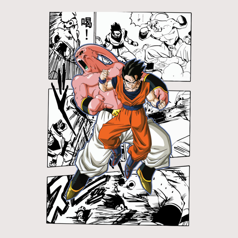 Gohan Vs Majin Bu Pocket T-Shirt by glealcongerj | Artistshot