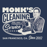 Monk's Cleaning Service Men Denim Jacket | Artistshot