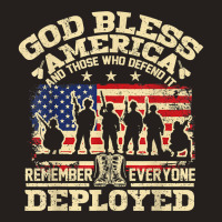 Red Friday God Bless America Remember Everyone Deployed Tank Top | Artistshot