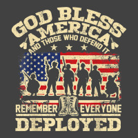 Red Friday God Bless America Remember Everyone Deployed Vintage T-shirt | Artistshot