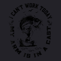 Fisherman I Can't Work Today My Arm Is In A Cast Funny Fish T Shirt Unisex Sherpa-lined Denim Jacket | Artistshot