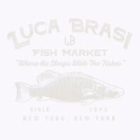 Luca Brasi Fish Market Worn Dks Tank Top | Artistshot