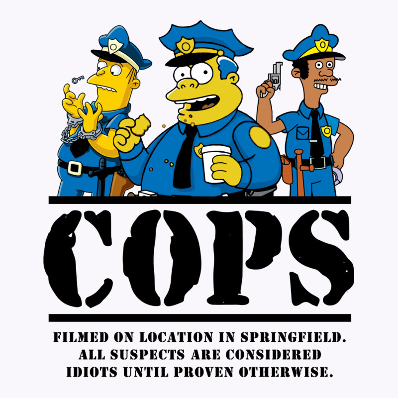 Cops Filmed On Location Tank Top by milhauboucj | Artistshot