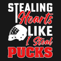 Stealing Heart Like I Steal Pucks Valentines Day Hockey Kids T Shirt Flannel Shirt | Artistshot