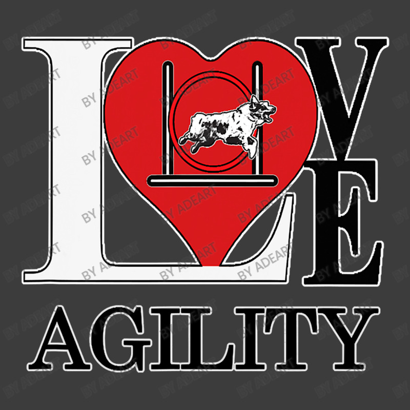 Dog Agility Love Agility With An Men's Polo Shirt by AdeArt | Artistshot