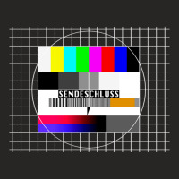 Closing Date Analog Television Test Pattern 90s Party 80s Outfit Retro Ladies Fitted T-shirt | Artistshot