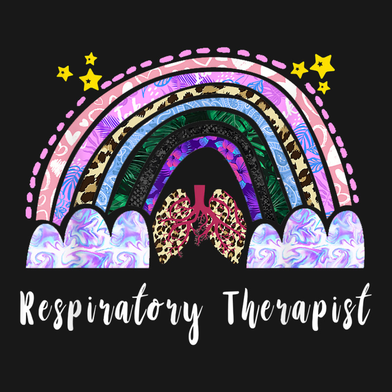 Respiratory Therapist Rainbow Lung Leopard Therapy Flannel Shirt | Artistshot