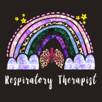 Respiratory Therapist Rainbow Lung Leopard Therapy Tank Top | Artistshot